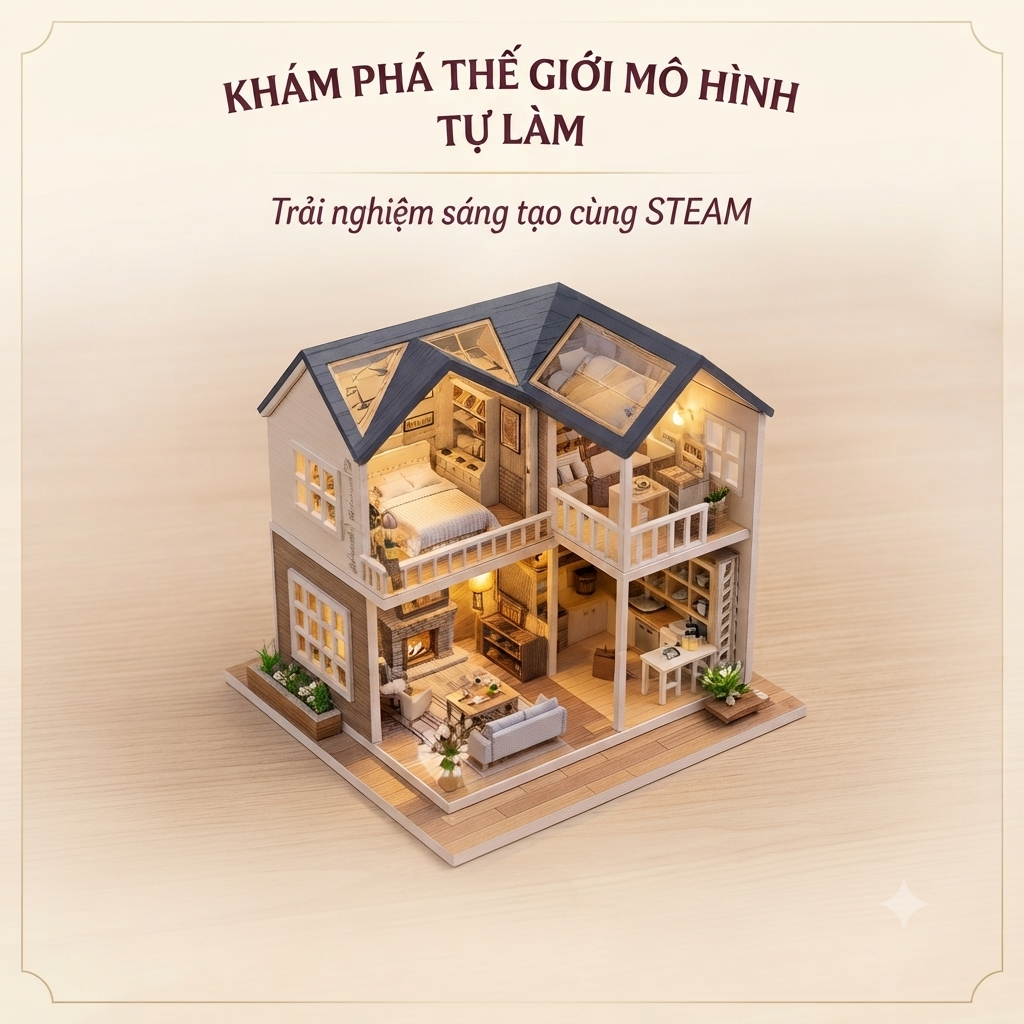Tự làm mô hình nhà